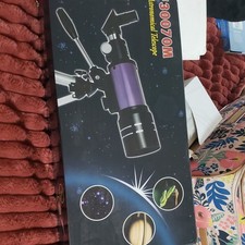 Astronomical Telescope F30070M Portable Refractor High Magnification Purple
