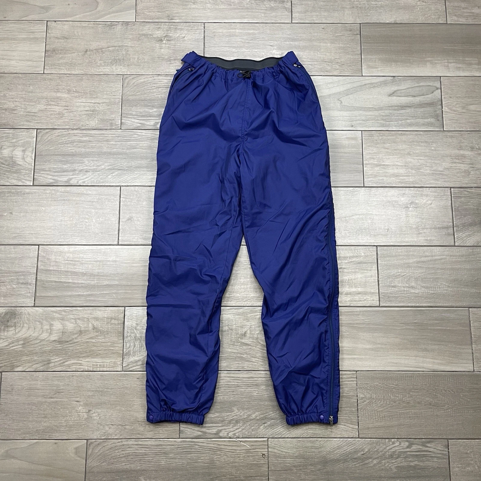 Vintage Patagonia Wind Pants Mens XL Swishy Track Jogger Hiking Zip Away USA