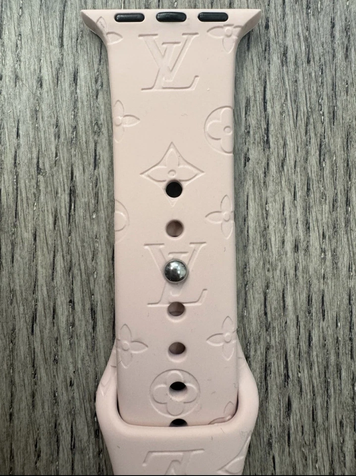 Correa de silicona de lujo para Apple Watch Series SE 10 9 8 7 6 5 38/40/41/42/44/45 mm Foto 2 de 4