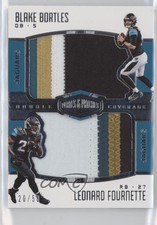 2017 Plates & Patches Double Coverage 20/50 Blake Bortles Leonard Fournette nd3