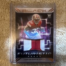 Panini Black Futuristic Copper Tyrion Davis-Price Rookie Patch #FUT-TDP /50