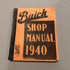 1940 Buick All Models Factory Shop Service Manual 1940 Buick All Models Factory Shop Service Manual