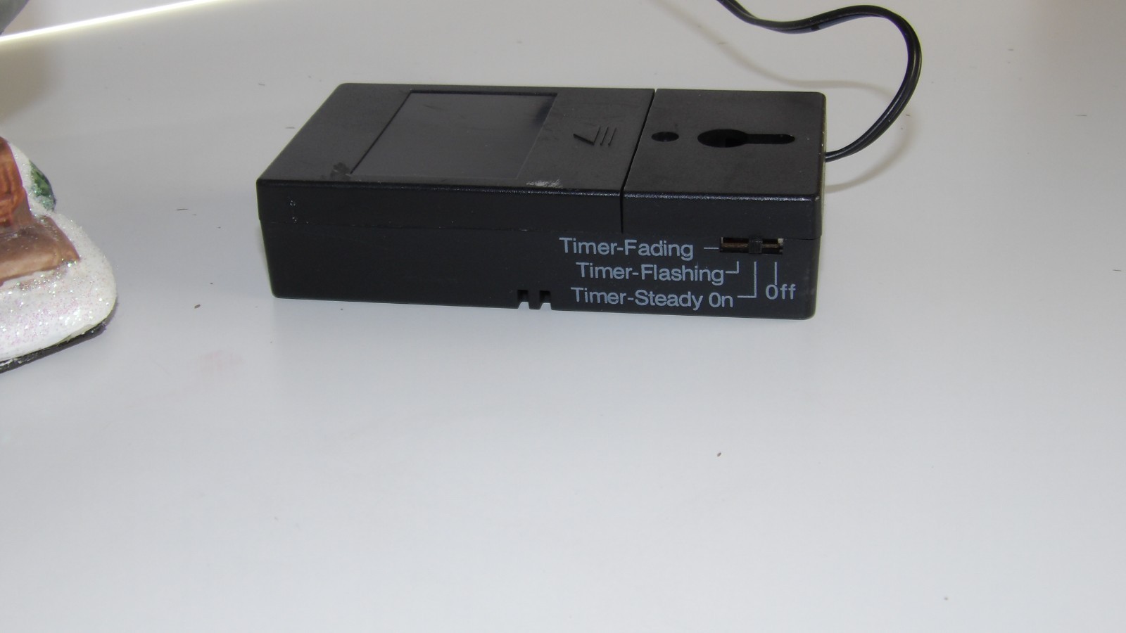 Ceramic Christmas Village Brewery with Custom Xmas Lights