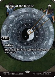 Sundial of the Infinite (Borderless) Foil #55 Avatar: The Last Airbender: Eternal