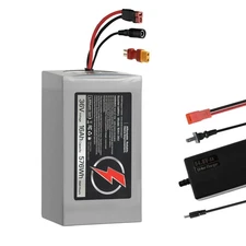 Uimoso 36V Electric Scooter Battery 16Ah Lithium Pack with 30A BMS