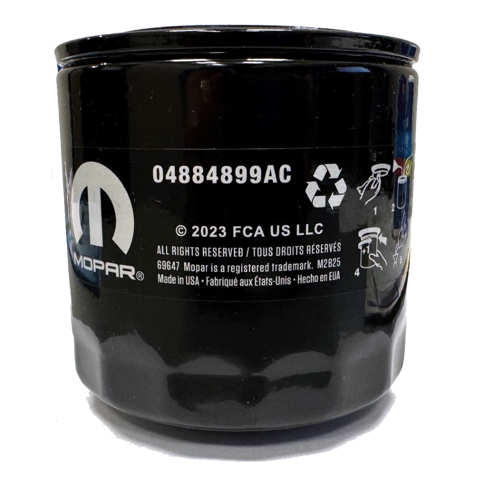 Genuine OEM Mopar MO-899 Engine Oil Filter 4884899AC Dodge Ram 1500 2500