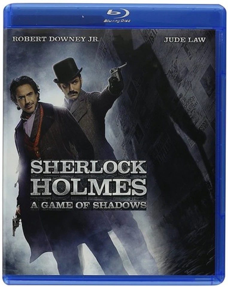 Sherlock Holmes One 1 Two 2 A Game Of Shadows Double Feature 2 Blu Ray Set - Image 4 of 4