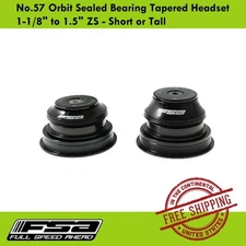 FSA No.57 Orbit Sealed Bearing Tapered Headset 1-1/8" to 1.5" ZS - Short or Tall