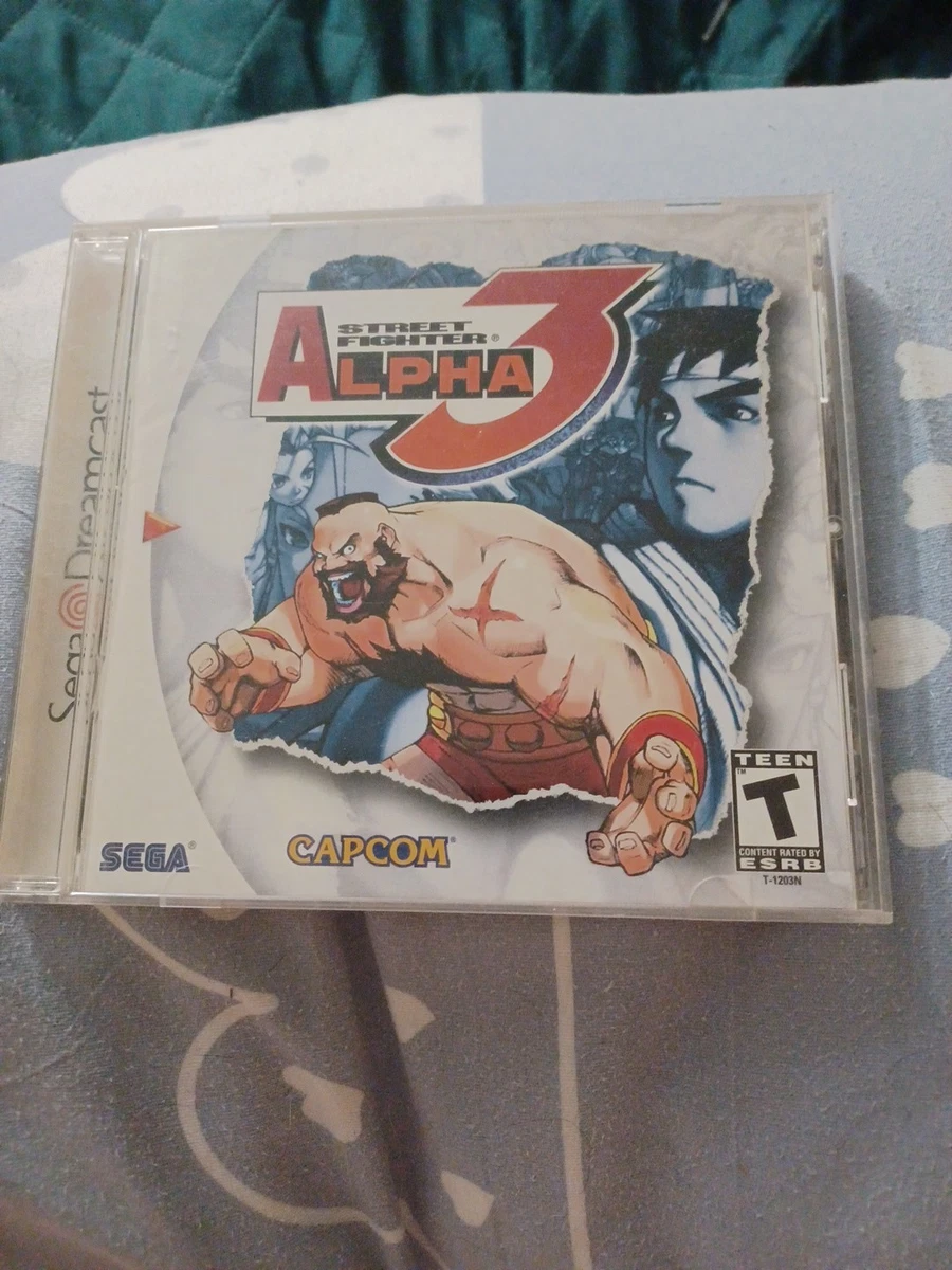 STREET FIGHTER ALPHA 3 DREAMCAST - SEMINOVO | - A melhor loja