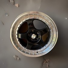 Like-new 18x8 35 Konig Ssm 5x114.3 Gloss Black Wmachined Lip Wheels Set Of 4