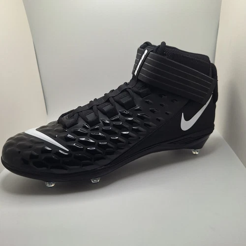 Nike Force Savage Pro 2 Detachable Black Football Cleats BV3981-001 Men Size 16 - Picture 7 of 8