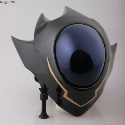 Handmade Anime Code Geass Lelouch Zero FRP Arylic Helmet Mask Cosplay Party Prop