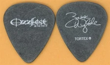 Ozzy Osbourne Zakk Wylde Vintage Guitar Pick - 2007 Ozzfest Tour
