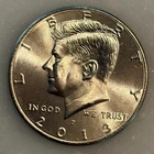 2013-P Kennedy Half Dollar - AU - About Uncirculated