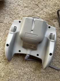 Sega Dreamcast Console White HKT-3020 W/ Controller & VMU Virtua Tennis *READ*