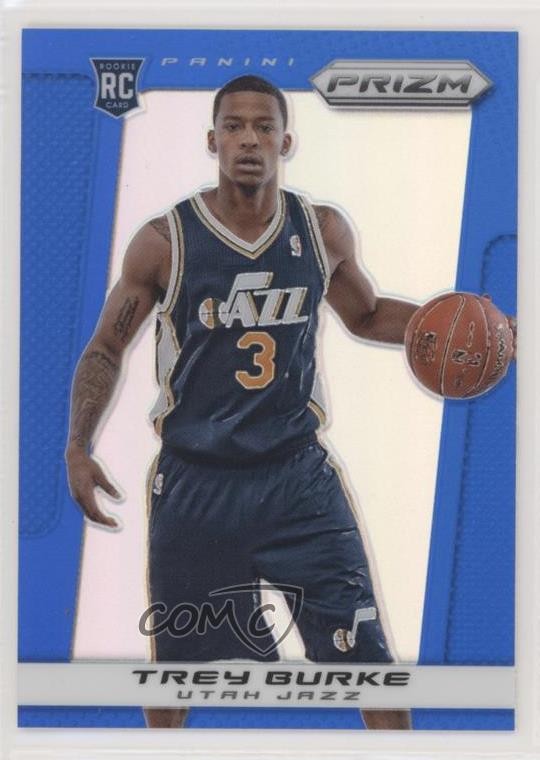 2013-14 Panini Prizm Wal-Mart Blue Prizm Trey Burke #282 Rookie RC jy3