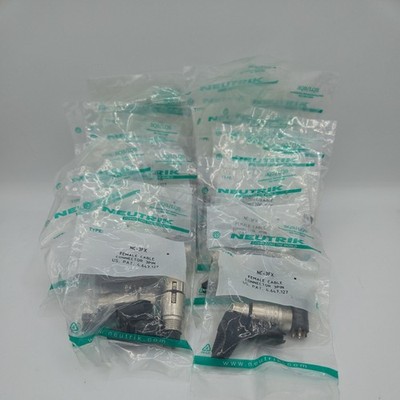 20x Neutrik NC3FX 3-Pin Female XLR Cable Connectors New 