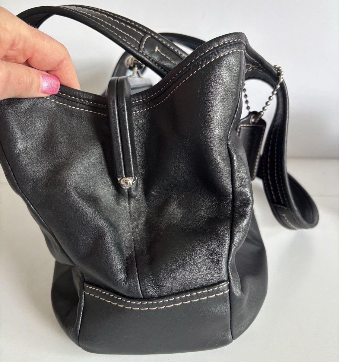 COACH F14379 Ergo Kisslock Tote Bag 【公式通販】
