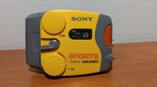 Vtg Sony Walkman SRF-88 FM/AM Sports Radio w/ Wrist/Arm Band TESTED WORKS