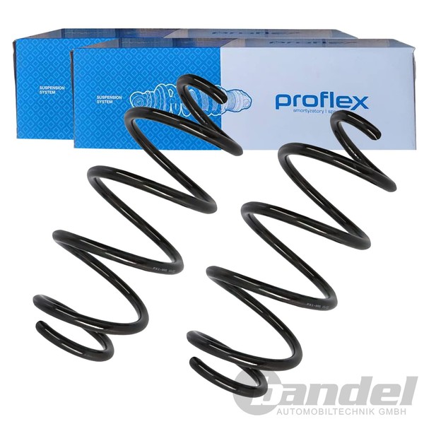 2X Proflex Fahrwerksfedern Vorne Passend FüR VW Caddy Tiguan | PX1-0995-image