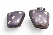 Triumph Tiger TR6 R Bonneville 650 T120R TR6R Oil Tank Side Cover *RVG4