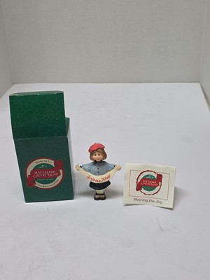 Hallmark Collections Sharing The Joy Girl In Beret French Wish New With Tag 1990