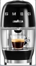SMEG Lavazza Pod Machine.black +With free £70 worth lavazza coffee pods