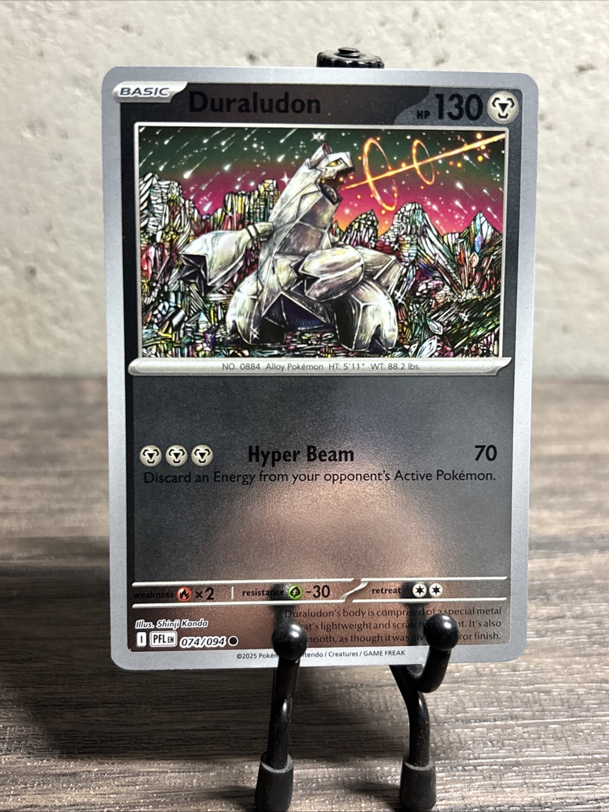 Duraludon 074/094 Me02: Phantasmal Flames Reverse Holo Common-Fast Shipping-NM!