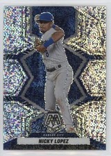 2022 Panini Mosaic White Sparkle Prizm Nicholas Lopez Nicky #135 11oq