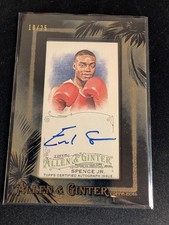 ERROL SPENCE JR. 2016 Topps Allen & Ginter Mini Framed AUTO / AUTOGRAPH #d /25