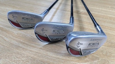 Adams Golf Idea a3 Hybrid Iron Set 3, 4, 5 (19°, 22°, 25°) Right Handed