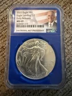 2021 American Silver Eagle Type 2 - Early Releases - NGC MS69