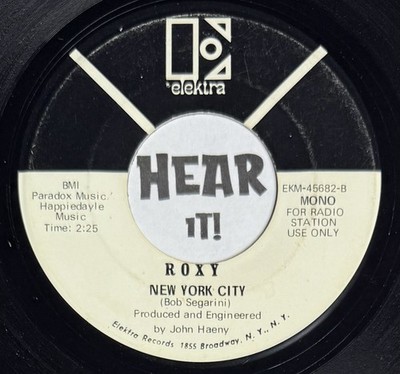 Funky Psych Fuzz Soul Rock 45 ROXY New York City / Love ELEKTRA promo hear