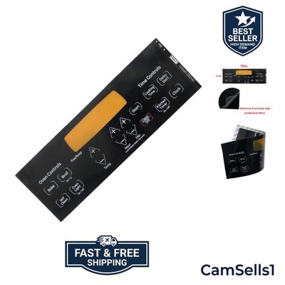 Replacement Control Board Oven Faceplate for GE Oven Stove Face Cover Replace...