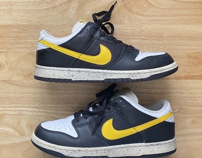 Nike Dunk Low CL Black Varsity Maize White size 10 318020-071