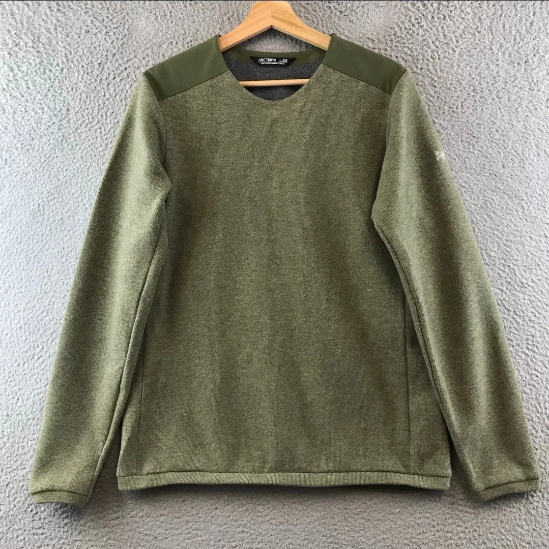 Maglione girocollo uomo Arc'teryx Donavan VERDE ESERCITO taglia XL
