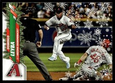 2020 Topps Holiday Domingo Leyba Rookie Arizona Diamondbacks #HW92