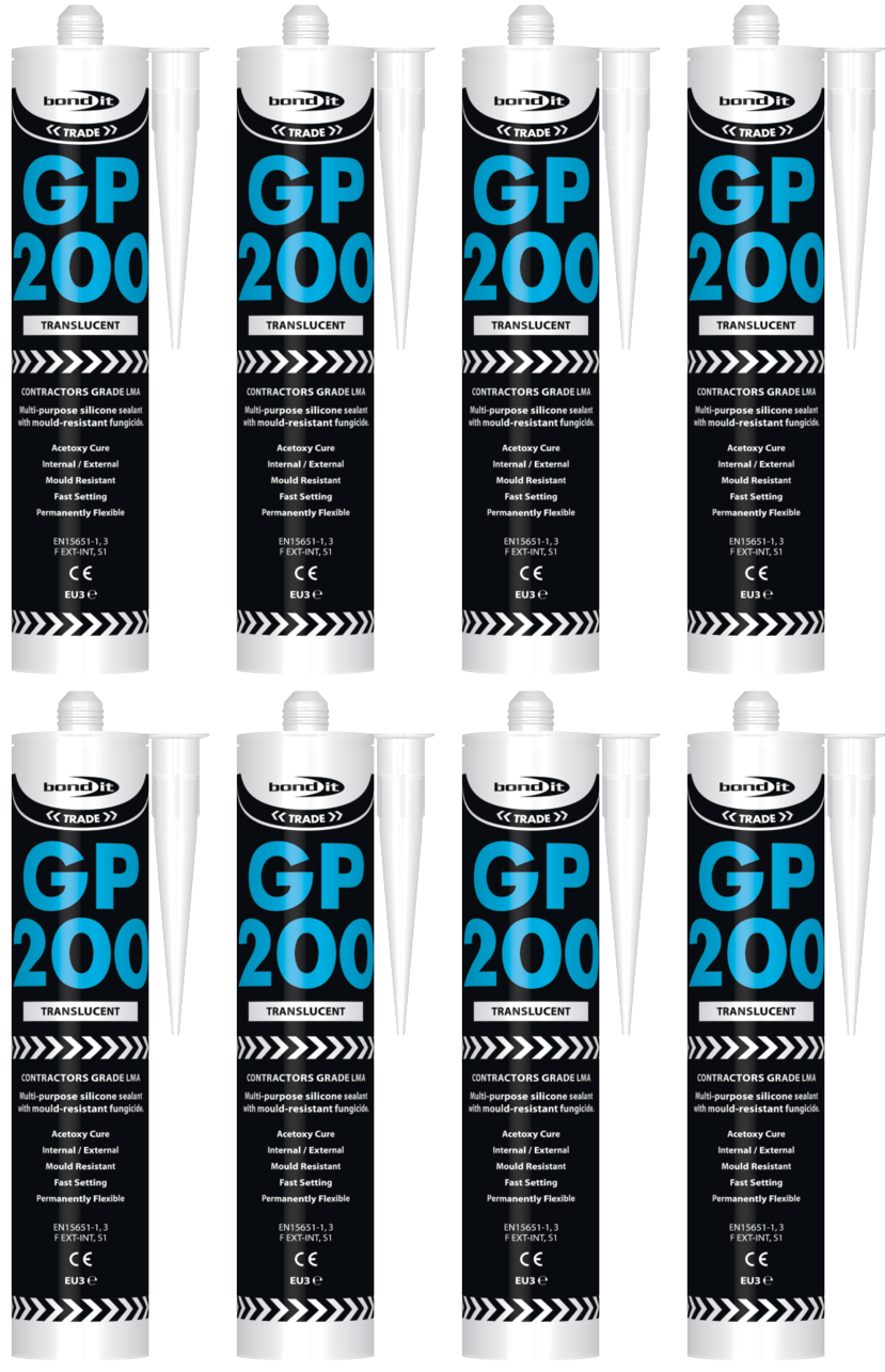 Bond it GP200 General Purpose Silicone Translucent - Image 15