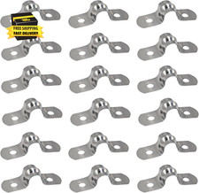 50PCS M8 Two Hole Strap U Bracket, Stainless ...
