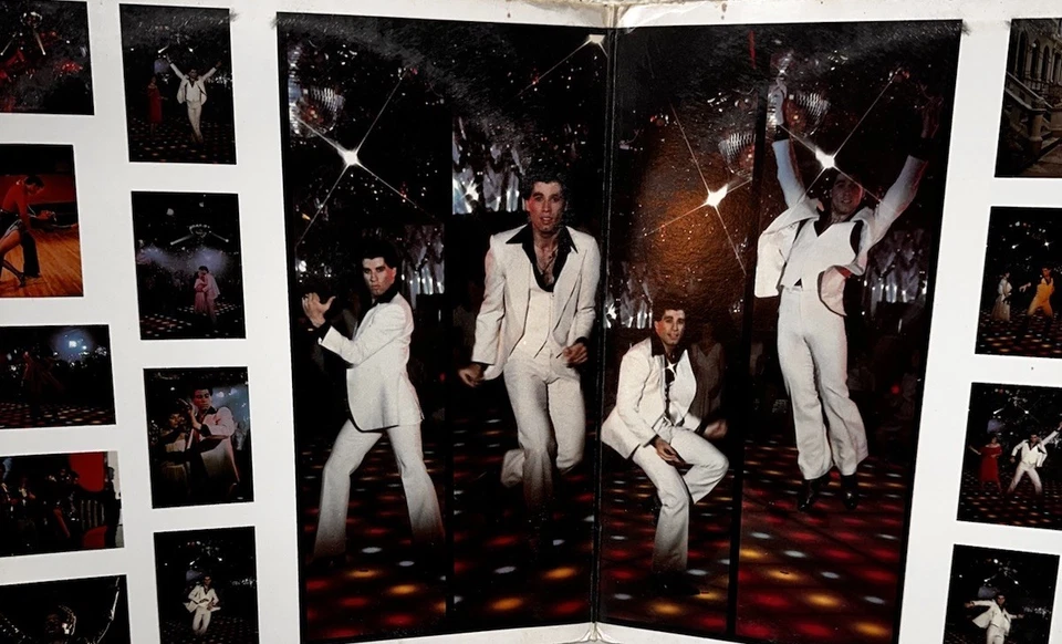 Saturday Night Fever USED 1977 2xLP Disco Soundtrack Vinyl RSO-4001 - Image 2 of 4