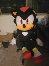 Rare Shadow Toy Factory Jumbo Plush tall Sega 3' Ft Lifesize Sonic The Hedgehog