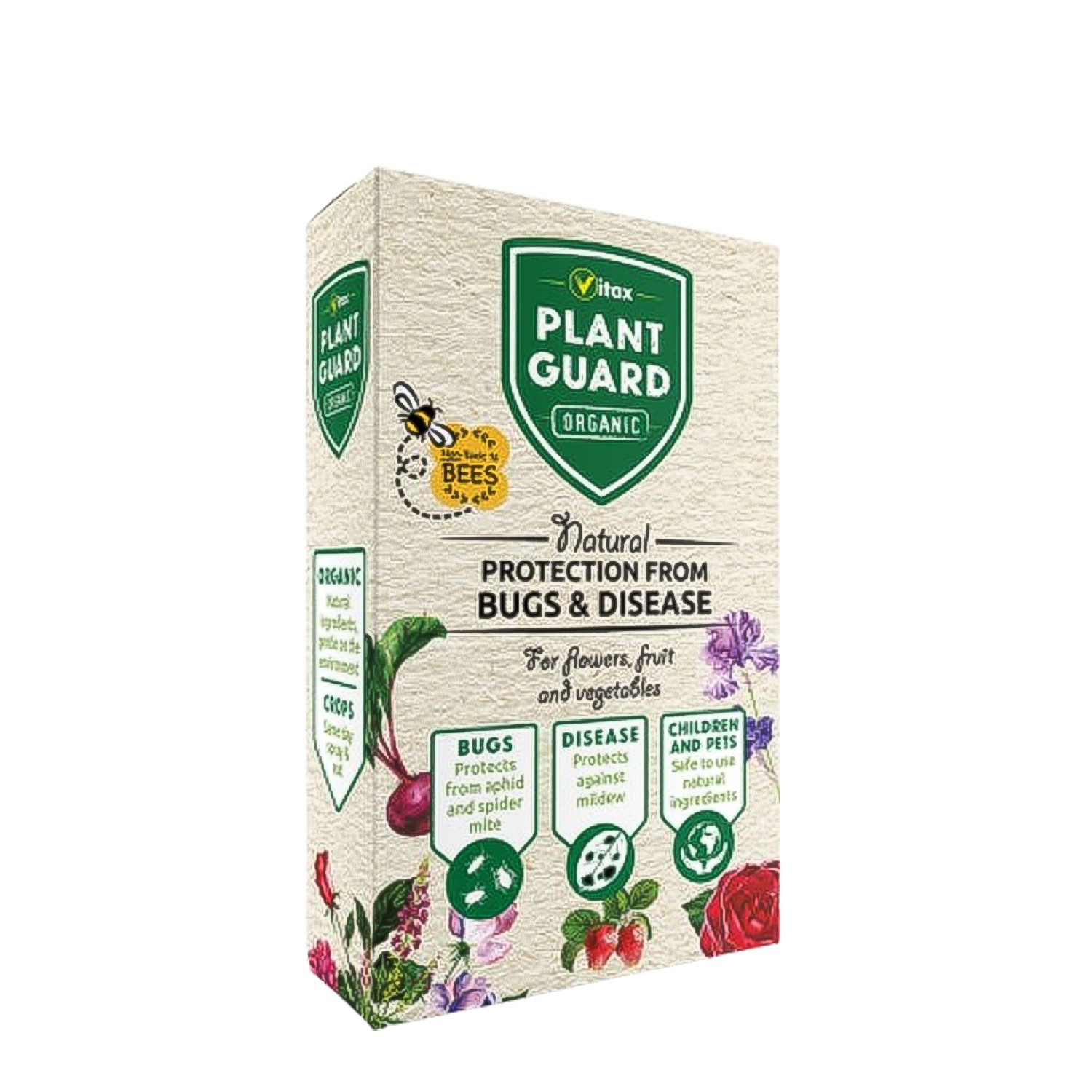 Vitax Organic Plant Guard 250ml Natural Bug Insect & Disease Control Concentrate