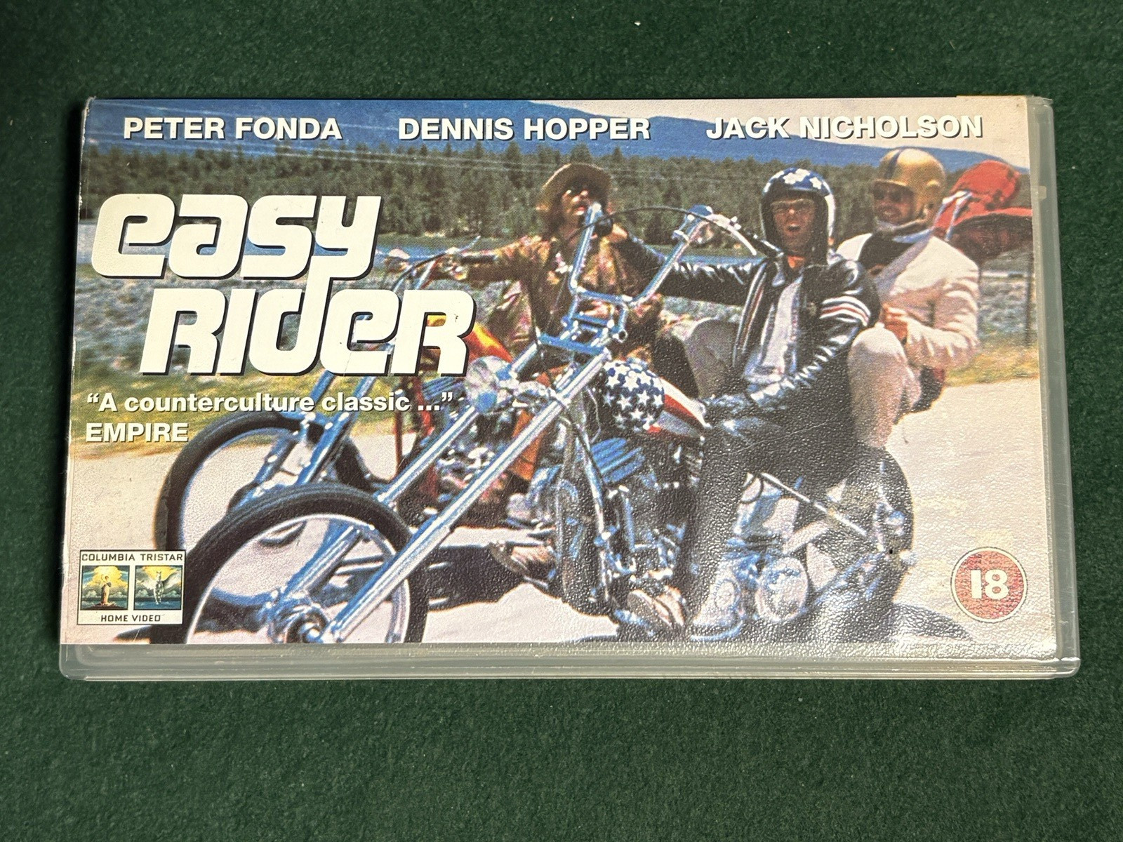 Easy Rider Movie on VHS Fonda Hopper - Cinema Club Release of 1969 Film