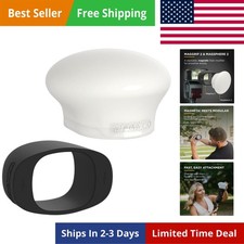 MagSphere 2  MagGrip 2 Bundle, Magnetic Flash Diffuser Kit for On-Camera Pho...