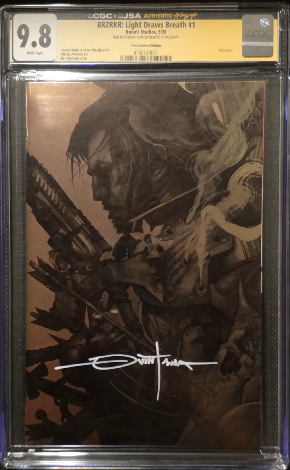 BRZRKR: Light Draws Breath #1 (I FOC Reveal Variant Dressed Oezgen