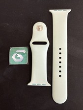 Apple Watch Sport Band 42mm 44/45/46/49 Genuine OEM Mist Blue M/L Used
