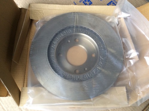 PEUGEOT iOn CITROEN C-ZERO Front vented Brake Discs Pair 260mm 4249L5 1612090780 - 第 1/2 張圖片