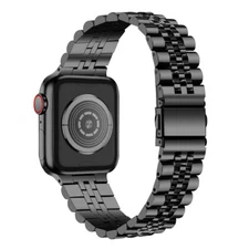 Stainless Steel Wrist Watch Band Metal Strap For Apple Watch Series 8/7/SE/6/5/4