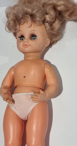 Vintage Ideal Musical Wind Up & Twisting Hong Kong Doll 46cm Tall #SUD2 - Picture 9 of 14