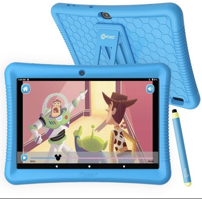 Contixo Kids Tablet K102 - 10in HD, 64 GB, With Camera, w/ Teacher Approved Apps